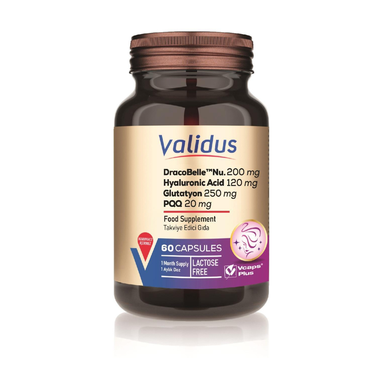 Validus Food Supplements Dracobelle Nu 200 Mg 60 Capsules