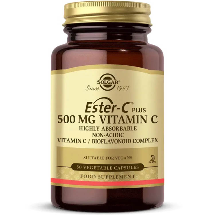 Solgar Ester-C Plus 500 mg 50 Vegetable Kapsül