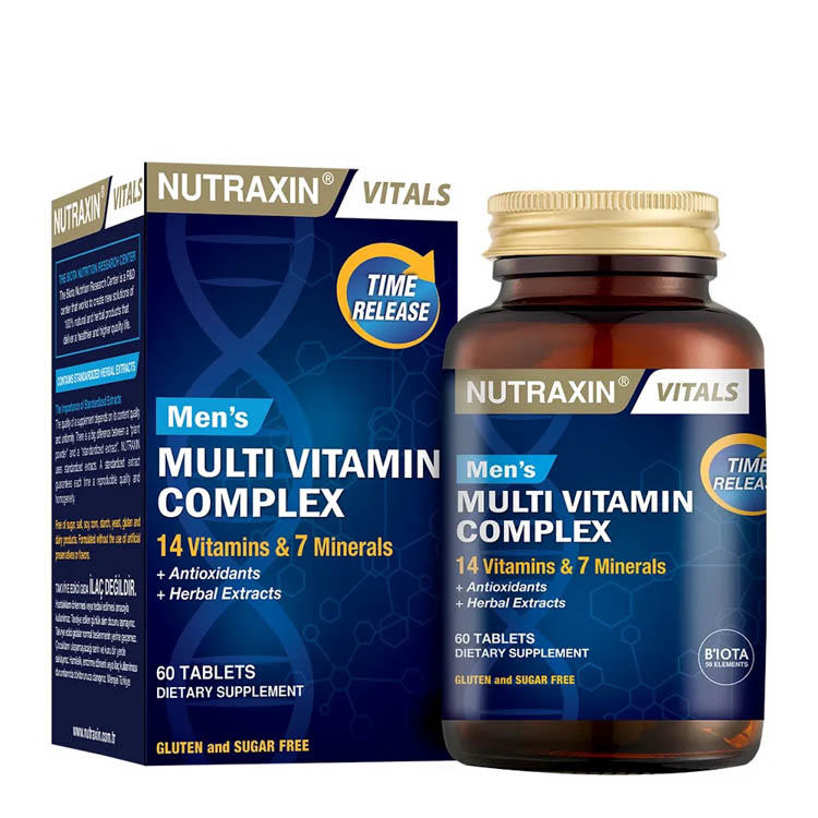 Nutraxin Men's Multi Vitamin Complex 60 Tablet