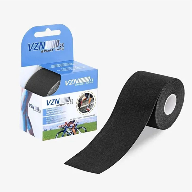 Vzn Kinesio Tex Ağrı Bandı - Siyah