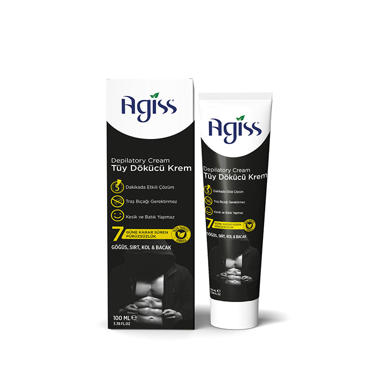 Agiss Erkekler İçin Tüy Dökücü Krem 100ml