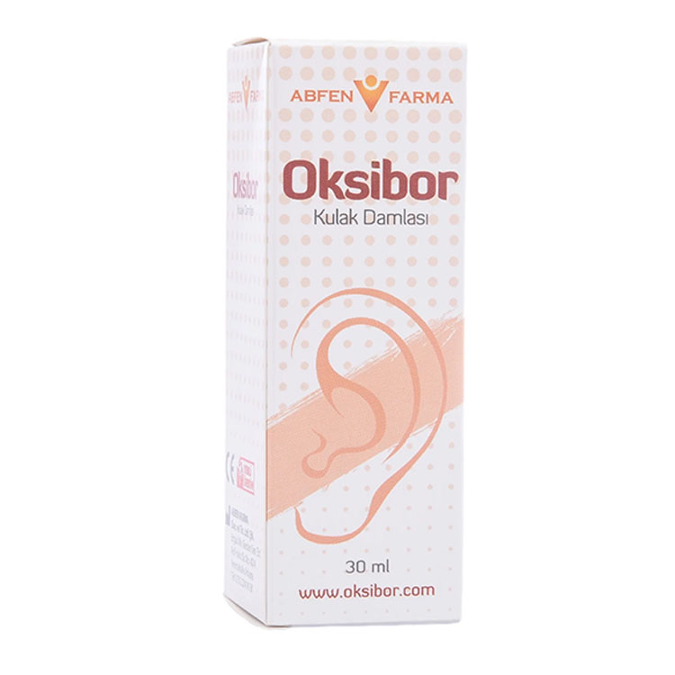 Abfen Farma Oksibor Kulak Damlası 30 ml