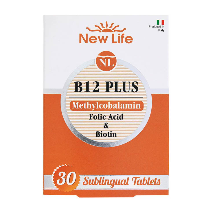 New Life B12 Plus Methylcobalamin 60 Tablet