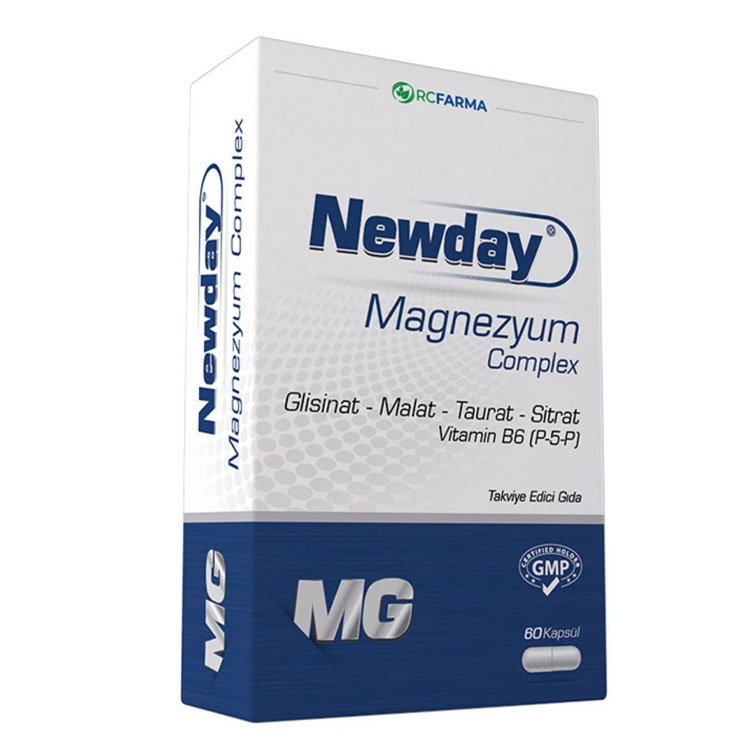 Newday Magnezyum Complex 60 Kapsül