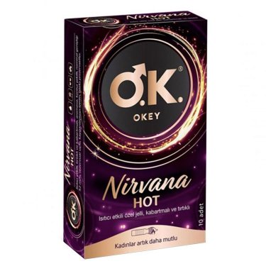 Okey Prezervatif Nirvana Hot 10'lu