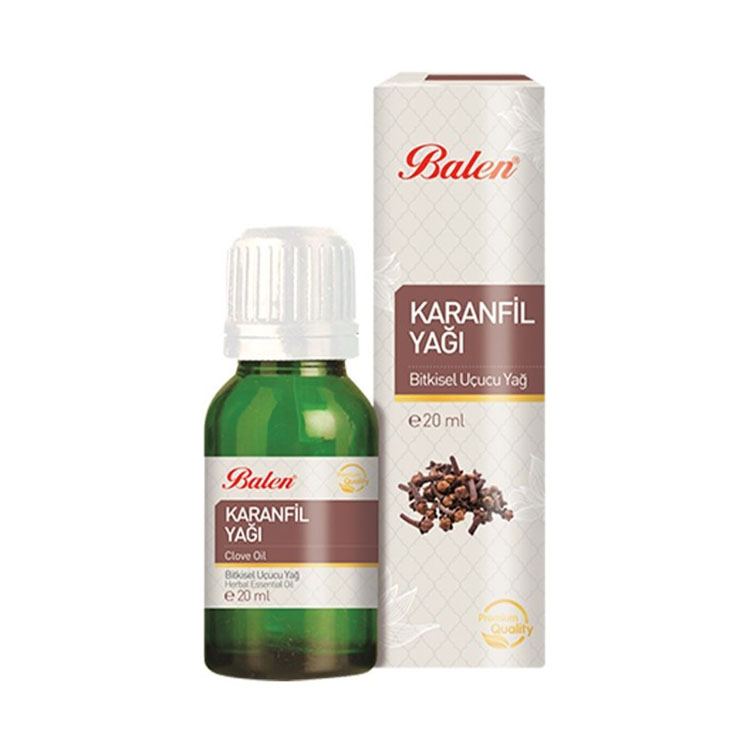 Balen Karanfil Yağı 20 ml (Distilasyon)