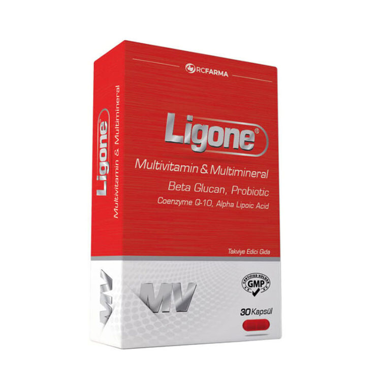 Ligone Beta Glucan Probiotic Multivitamin 30 Kapsül