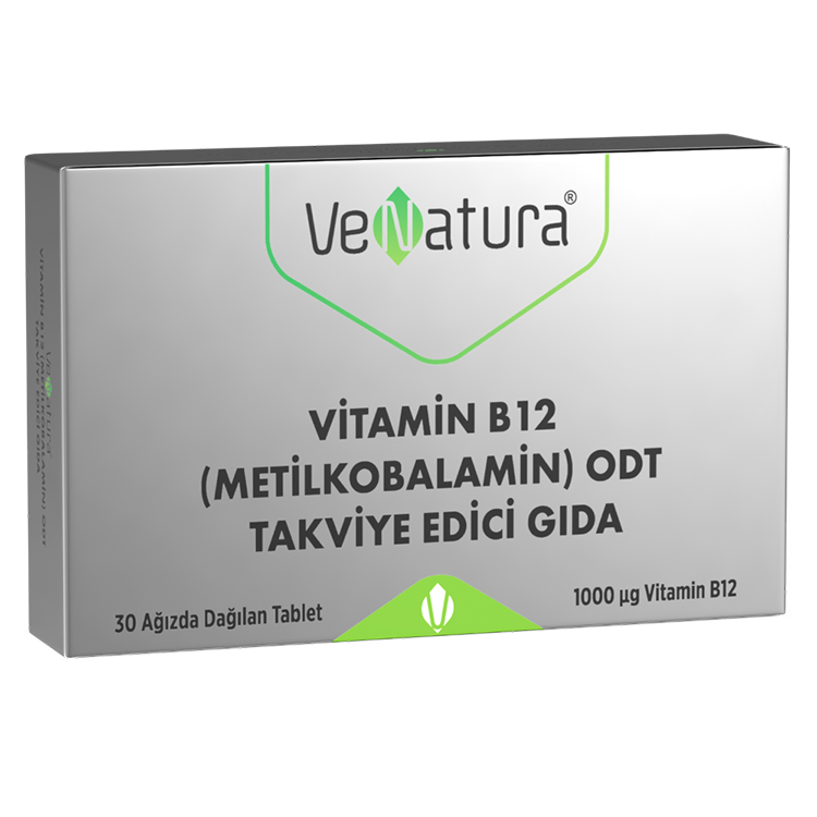 Venatura Metilkobalamin Odt Takviye Edici Gıda 30 Tablet