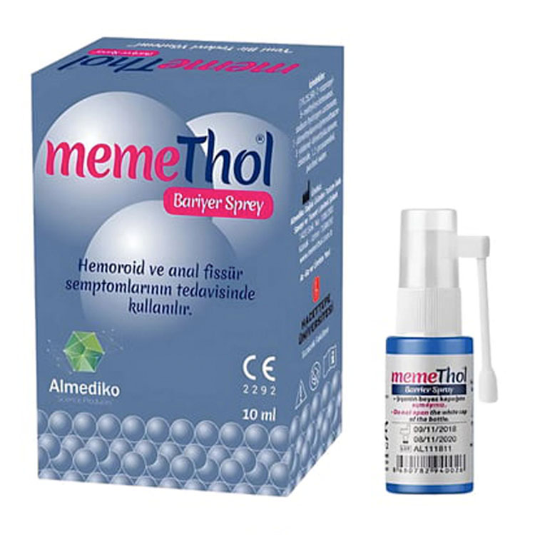 Memethol Hemoroid Bariyer Sprey 10 ml