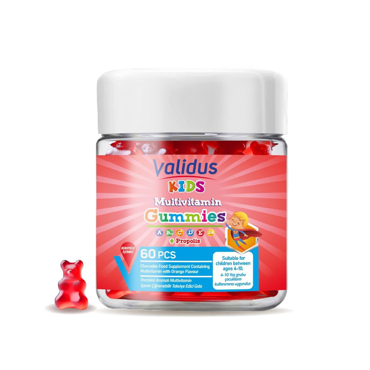 Validus Food Supplements Kids Multivitamin 60 Gummies