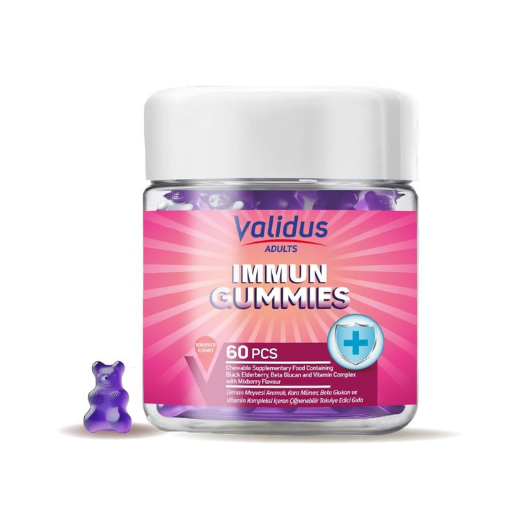 Validus Food Supplements Immun 60 Gummies