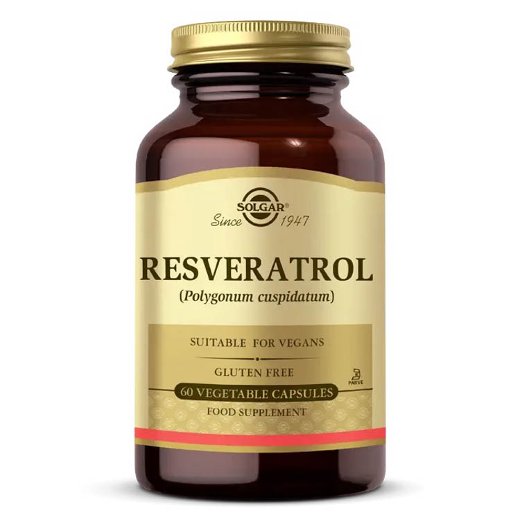 Solgar Resveratrol 60 Kapsül