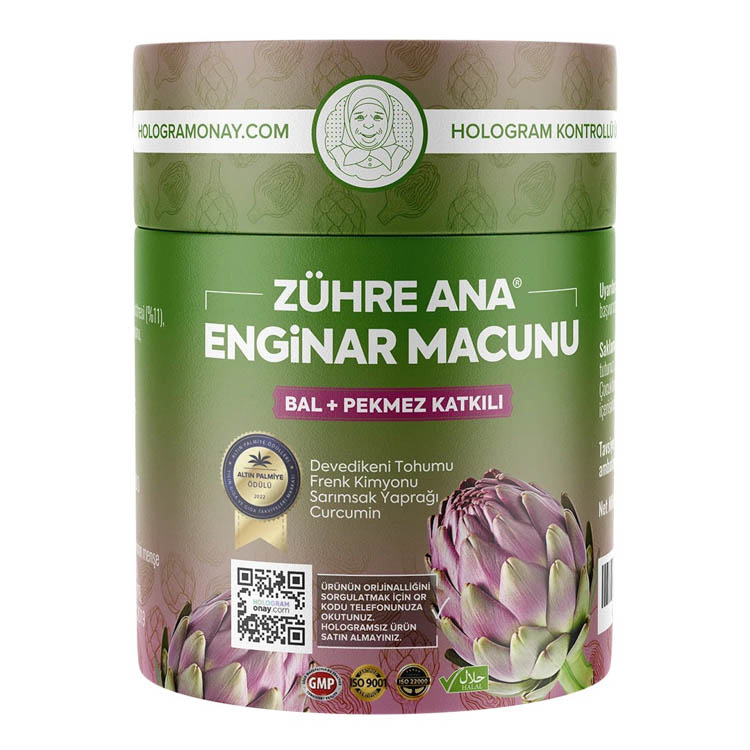 Zühre Ana Enginar Macunu Bal ve Pekmez Katkılı Macun 240gr