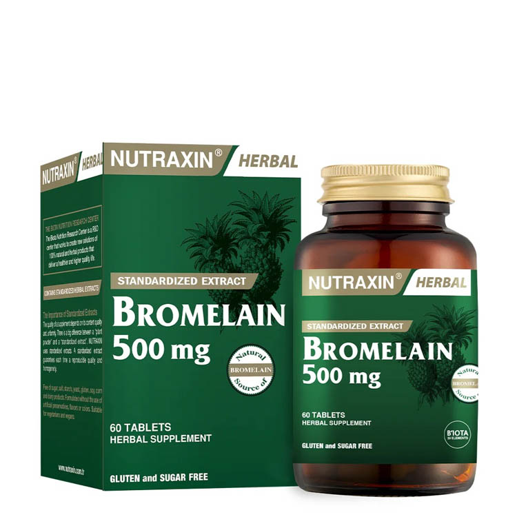 Nutraxin Bromelain 60 Kapsül