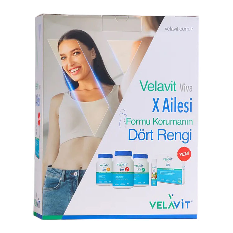 Velavit Viva Aptx + Brnx + Clrx + Detx Diyet Paketi 180 Tablet - 5 Shots