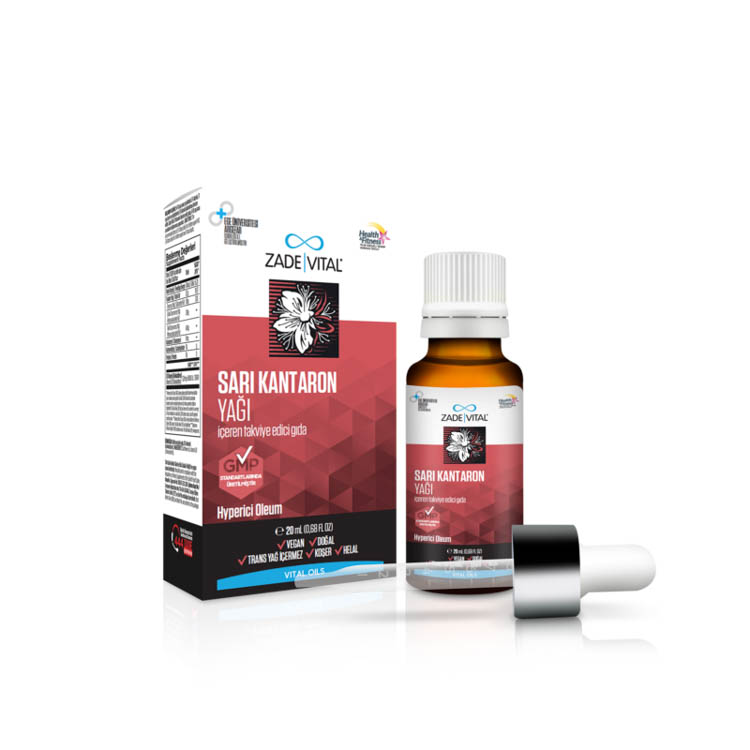 Zade Vital Sarı Kantaron Yağı 20 ml