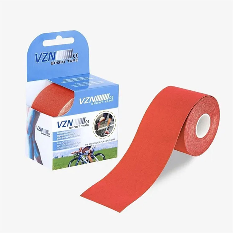 Vzn Kinesio Tex Ağrı Bandı - Kırmızı