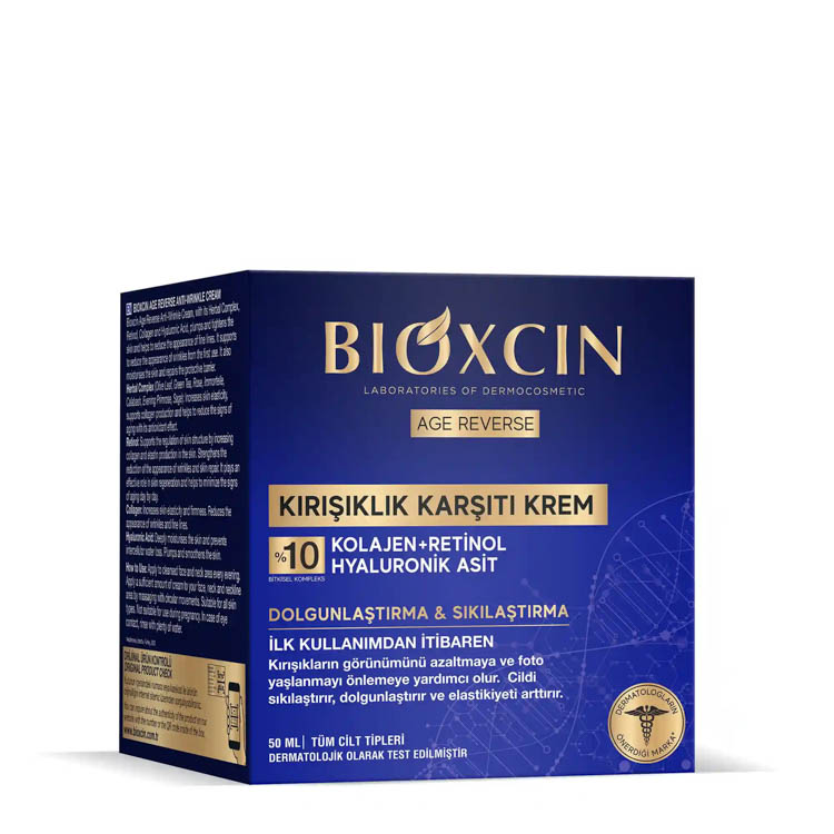 Bioxcin Age Reverse Kırışıklık Karşıtı Krem 50 ml