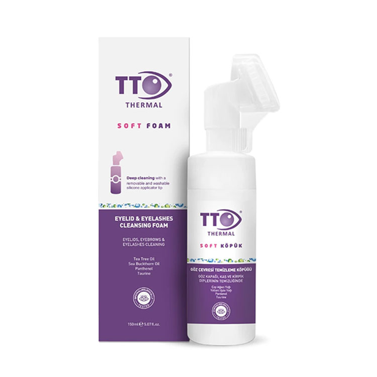 TTO Soft Göz Çevresi Temizleme Köpüğü Aplikatörlü 150 ml