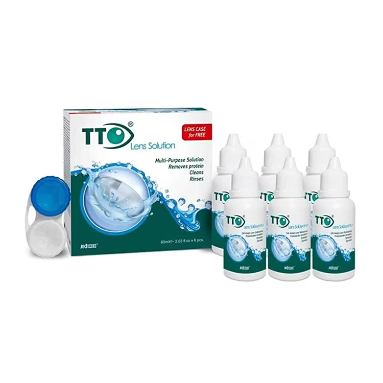 TTO Lens Solüsyonu 60 ml + Lens Kabı Hediye 6 Adet