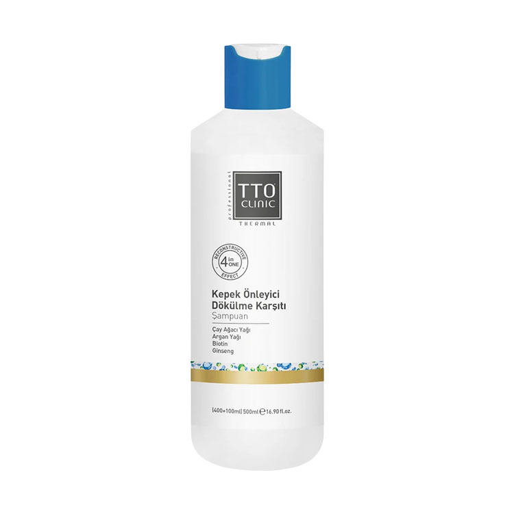 TTO Clinic Kepek Önleyici Dökülme Karşıtı Şampuan 400 ml