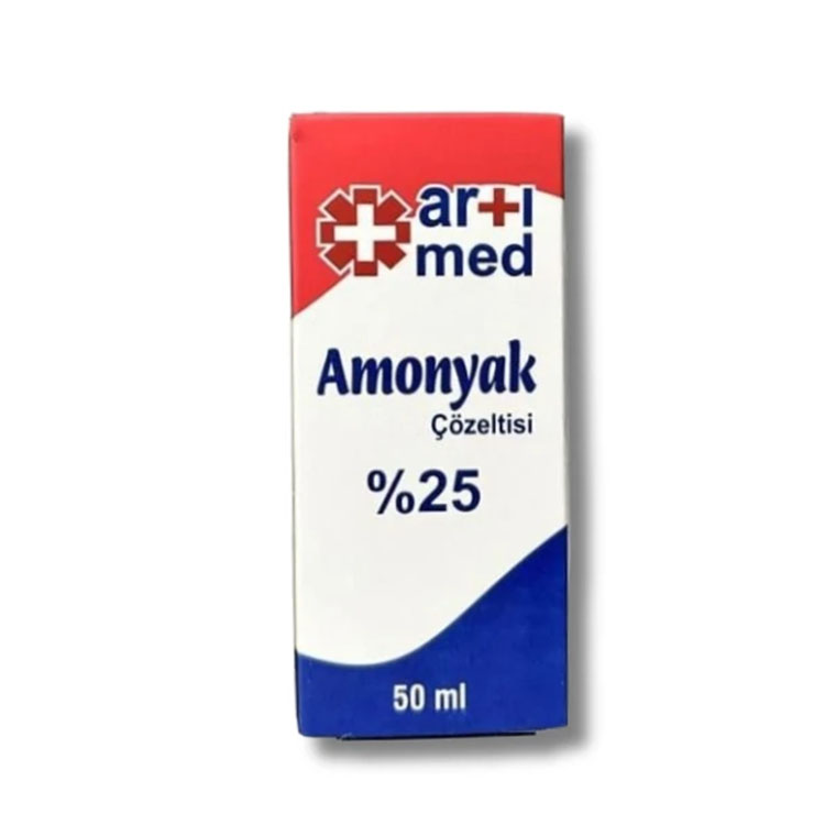 ARTI AMONYAK ÇÖZELTİSİ %25 50ML
