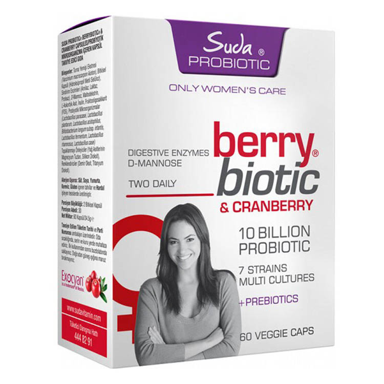 Suda Vitamin Probiotic Berry Biotic 60 Kapsül