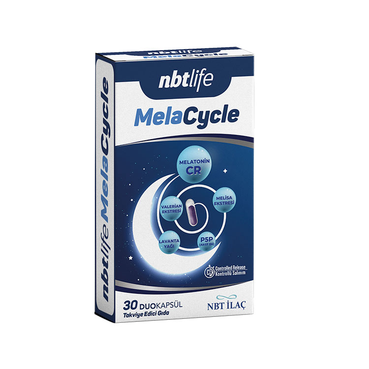 NBT Life Melacycle Melatonin 3 mg 30 Duo Kapsül