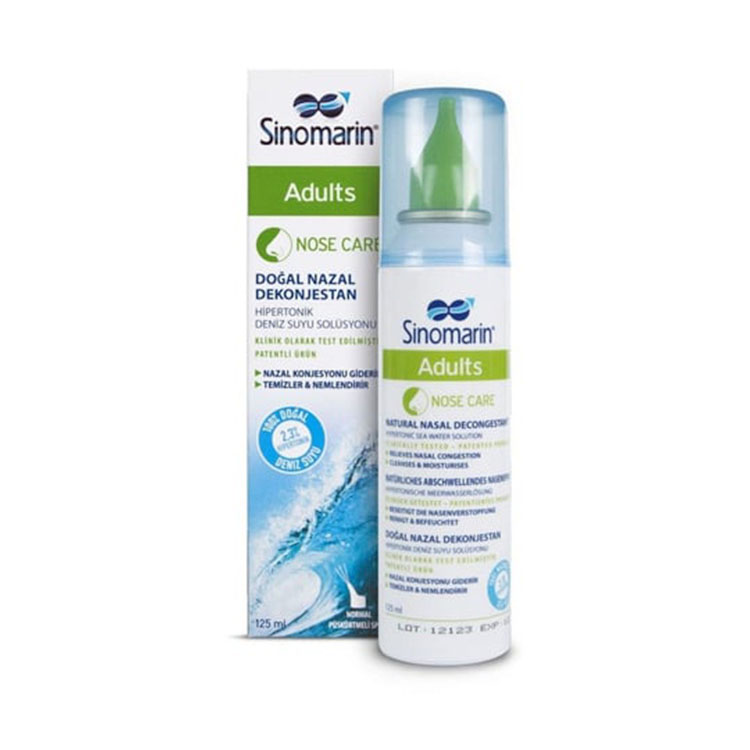 Sinomarin Adults Hipertonik Deniz Suyu 125 ml