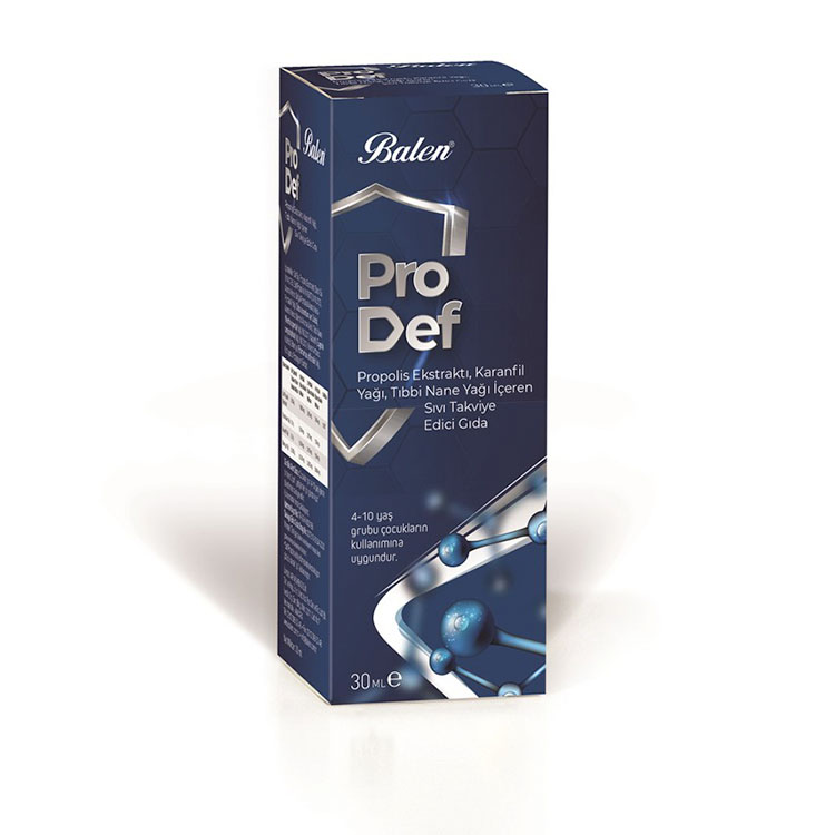Balen Prodef Propolis Ekstraktı Karanfil ve Nane Yağlı Takviye Edici Gıda – 30 ml