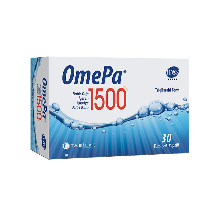 Omepa Balık Yağı 1500 mg 30 Yumuşak Kapsül