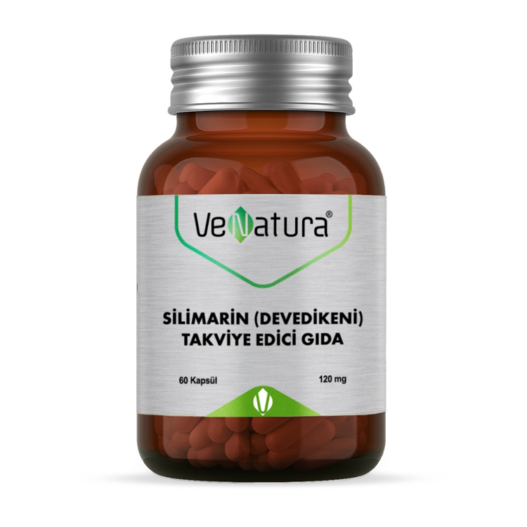 Venatura Silimarin (Deve Dikeni) 60 Kapsül 120 Mg