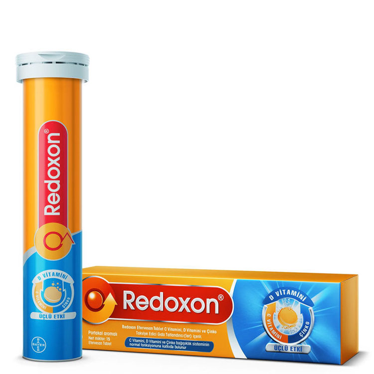 Redoxon Üçlü Etki 15 Efervesan Tablet