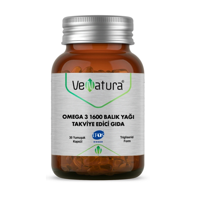 Venatura Omega-3 1600 mg 30 Kapsül
