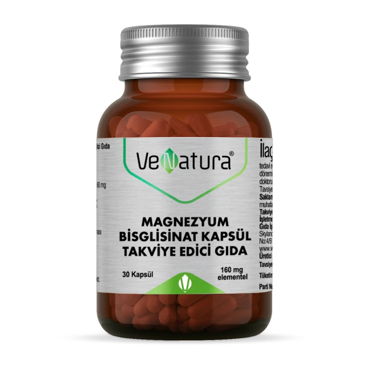 Venatura Magnezyum Bisglisinat 60 Kapsül