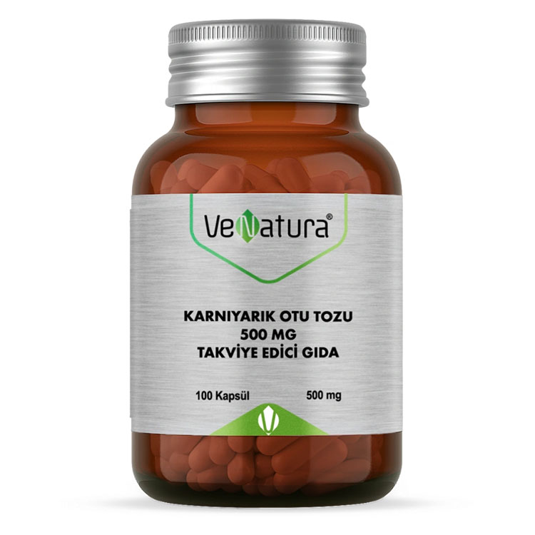 Venatura Karnıyarık Otu Tozu 500 mg