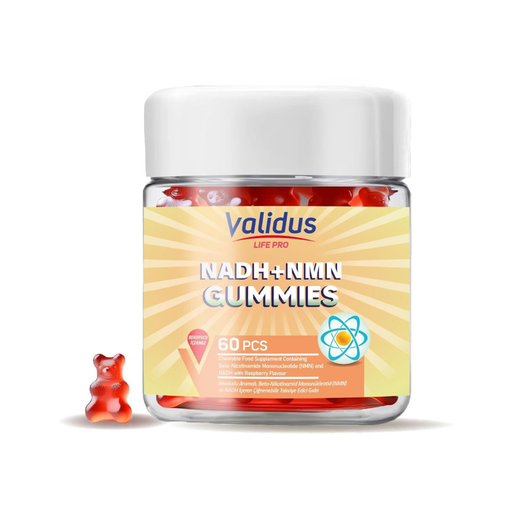 Validus Nmn 50 Mg Nadh 20 Mg 60 Gummies
