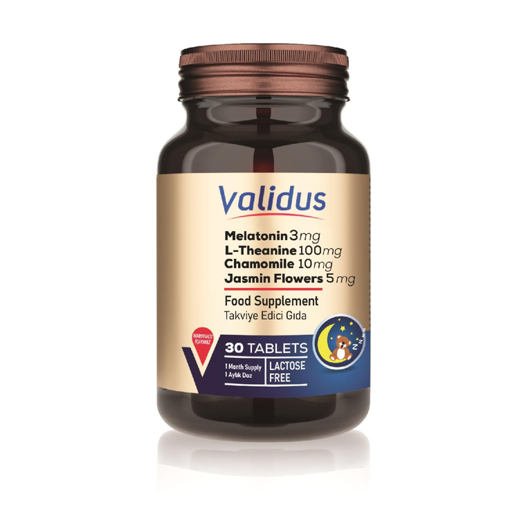 Validus Melatonin 3 mg 30 Tablet