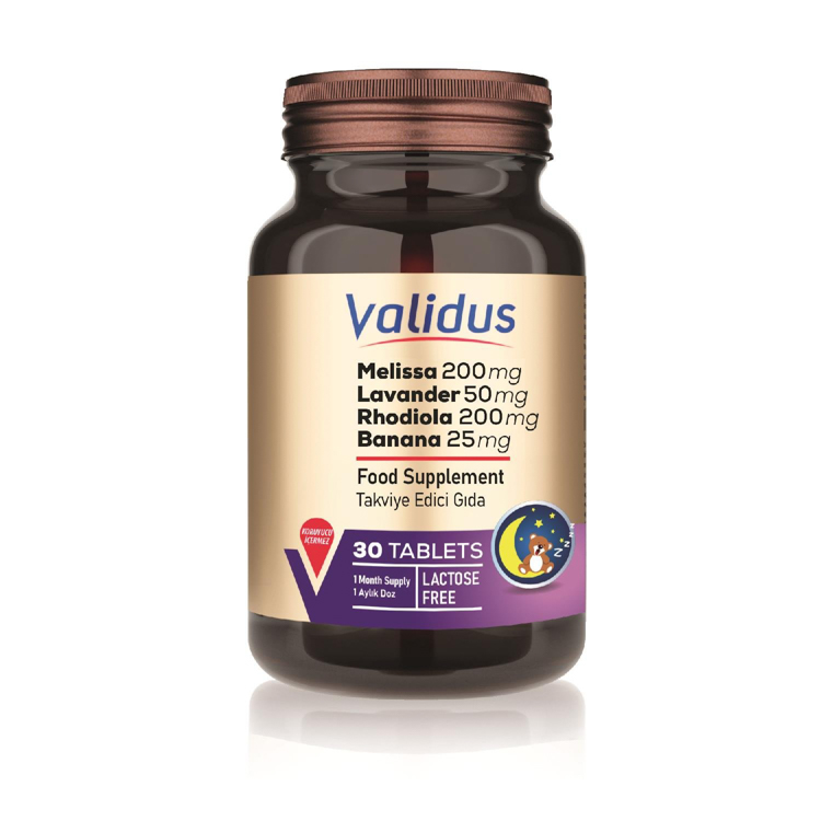 Validus Lavander + Banana 30 Tablet
